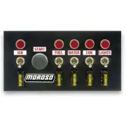 Custom Drag Race LIGHTED Toggle Switch Panel Push Button START 7.75" W x 4" H
