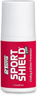 SportShield for Her - Chafing and Blisters Prevention, Waterproof, for Thigh Rubbing, Foot, Skin Friction and Anti Chafe Protection, 1.5 Ounce Roll-On Bottle