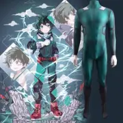 My Hero Academia Midoriya Izuku Jumpsuit Cosplay Costume Adult & Kids Halloween