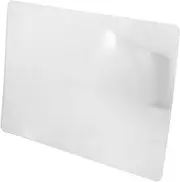 Veemoon Magnification Pocket Magnifier Card Reading Aid for Print for Seniors Reading Enthusiasts Easy to Clean Rectangular Lens Enhanced Readability