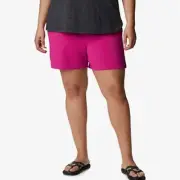 Columbia Women's On The Go Short Wild Fuchsia plus size 1X new