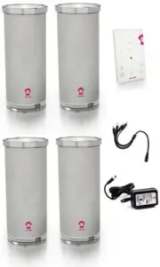 Ape Labs Can 2+ Set of 4 | IP65, Creme