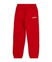 Elastic waist casual pants 5Y,10Y Red