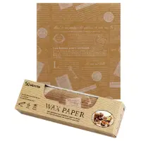 在飛比找momo購物網優惠-【WAX PAPER】食品包裝紙 防油蠟紙 咖啡報紙(日本製