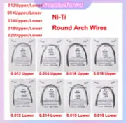 10 Packs Arcos de Dental Ortodoncia Redondos Niti Arco de Alambre Su Arch Wire