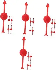 Vaguelly 20 Pcs Rotating Plastic Pointer Game Spinners for Game Plastic Pointers Game Arrows Rotating Plastic Arrow Spinners Turntable Indicators Desktop Arrow Toy Arrow Game Spinners