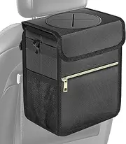 Automotive Seat Back Organizers, Car Seat Organizer Backseat Garbage Bag, Vehicle Accessories Storage Container Multifunctional, Large Garbage Can for Kids Adults