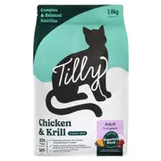 Tilly Indoor Adult Chicken & Krill Dry Cat Food 3.8kg