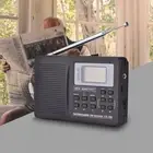 Portable Digital World Full Band Radio Receiver AM/FM/SW/MW Radio Alarm Clock