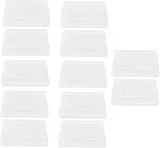 SHINEOFI 12Pcs Quail Egg Storage Box Transparent Egg Carrier for Refrigerator Egg Holder Pet Material for Camping and Picnic Space Saving Design