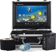 1200TVL Underwater Fishing Camera Fish Finder with 12 IR LEDs 7Inch/9Inch LCD Display 15M/30M/50M Cable IP68 Waterproof for Sea Lake Boat Ice Fishing