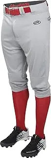 [Rawlings] Launch Series Game/Practice Baseball Pant, Youth, Solid Color, Knicker