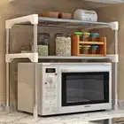 Microwave Shelf Rack Kitchen Shelf Organizer Over The Oven Spice Rack