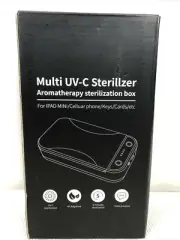 Multi UV-C Cell Phone Sterilizer Box Aromatherapy Sanitizer Disinfection Cleaner