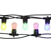 Eglo Lighting FESTOON 2 extension kit 10XE27 12V MULI-COL BLK
