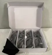 VIZIO 3D Theater Glasses in original box, 4 Pairs w/Cleaning Cloth