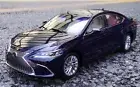 for FLOZ for LEXUS for ES300H 2019 Sapphire Blue 1:18 Truck Pre-built Model