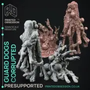 Guard Dogs Corrupted by Printed Obsession