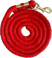 Lead Rope for Horses, Slip-On Rope, 6.5ft Lead with Trigger Bull Snap, Training, Horse Protective, Horse Training, Long, Pet Accessories, Walking