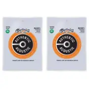 Martin MA500FX Flex Core 12-String Acoustic Guitar Strings, Extra Light, 2-Pack