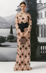 [Silvia Tcherassi] Tosca Floral Sequined Top