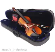 Good Quality 1/2 Antique Student Violin +Bow +Shoulder rest +Case+ String set