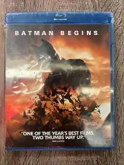 Batman Begins (Blu-ray Disc, 2012, Ultraviolet)*New Sealed*Free Shipping*