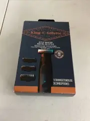 Gillette King C Style Master Trimmer Set - Black