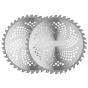 NNEMB 2x Carbide Tipped 40 Tooth Brush Cutter Blade Whipper Snipper Brushcutter