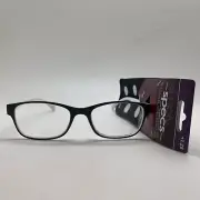 E401 FOSTER GRANT SIMPLY SPECS LUCILLE WHITE +1.25 READING Glasses READERS
