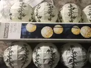 outdoor globe patio string lights