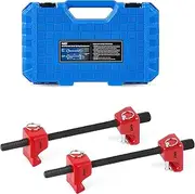 Orion Motor Tech Spring Compressor, Strut Spring Compressor with 10.6" Range, Dual Heavy Duty Coil Spring Compressor Tool with Locking Pins, 13/16” Socket 1/2" Drive to Compress The Coil Spring