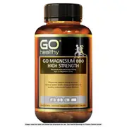 GO Healthy Magnesium 800 High Strength 120 Vege Capsules
