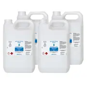 4X 5L Standard Grade Disinfectant Anti-Bacterial Alcohol