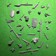 Warhammer Bretonnian Various Parts Bit Bits Lot Spare Bundle Games Workshop