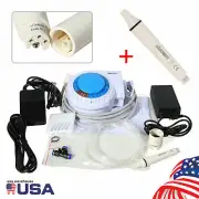 FDA Dental Ultrasonic Scaler w/ 5*Tips for EMS fit Cavitron + Handpiece replaced