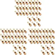 Binxind 90 Pcs Mini Wooden Spoon, Mini Bath Salt Spoon, Wooden Candy Spoon, Washing Powder Spoon Spoon Set Baby Spoon