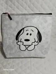makeup travel bag zipper pouch HANDMADE Beagle Inspired Gift Bag Easter Bag