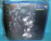 Ultra Pro Clout Fantasy Vampire Art Black/Blue Pop-Up Zippered Gaming Case Album