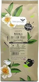 Tea People Moringa Passion Fruit, 500 g Loose Leaf Tea in Small Catering Pack