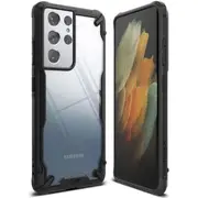Ringke Fusion X Samsung Galaxy S21 Ultra Case Black