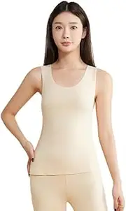 [DAISYSILK] Women’s Silk Thermal Vest and Pants Set – Extra Warm Base Layer Loungewear | Soft Lightweight Mulberry Silk Blend