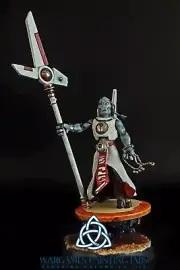 painted Ethereals T'au Empire pro-painted WH40K Rare Collectible Figure Wargames