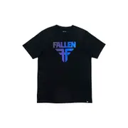 Fallen Footwear Men Insignia Tee Jumper Regular Fit Black/Purple