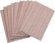 10Pcs Balsa Wood Sheets Wooden Plate 150 * 100 * 2mm for House Ship Craft Model DIY