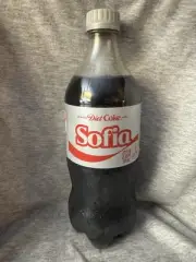 Share a Coke with Sofia 2025 Personalized Gift Coca~Cola Bottle 20oz Diet