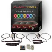 RGB Angel Eye LED Halo kit with IR Remote for 06-12 Chevrolet Impala Headlights (for: Chevrolet)