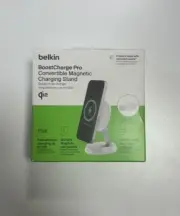 Belkin BoostCharge Pro 15W Convertible Magnetic Charging Stand MagSafe Qi2