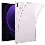 Samsung Galaxy Tab S9 FE+ (12.4") Premium Thin Transparent Clear TPU Gel Case by MEZON (SM-X610, X616) – Anti Scratch, Shock Absorption