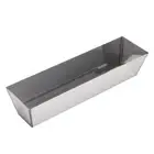 Stainless Steel Mud Pan 14" Drywall Tool Welded Corners Sheared Edges Plaster